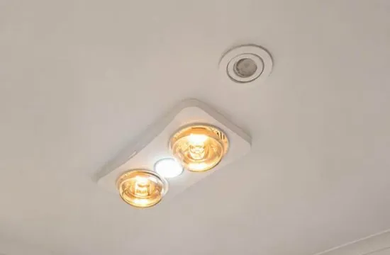 Heat, light and exhaust unit installed in a Seaford bathroom