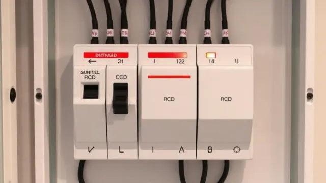 Safety switches in a switchboard after a pool circuit leakage fault was found in Mount Eliza